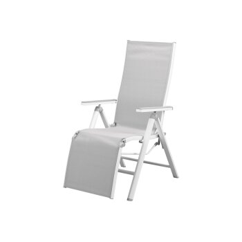 LIVARNO home Alu-Relaxsessel »Houston«, weiß - B-Ware neuwertig