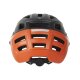 CRIVIT MTB-Fahrradhelm, mit abnehmbarem Offroad-Visier (schwarz/orange, Gr. S/M) - B-Ware Transportschaden Kosmetisch
