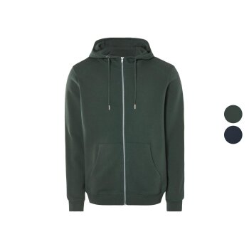 LIVERGY® Herren Sweatjacke, mit Baumwolle - B-Ware