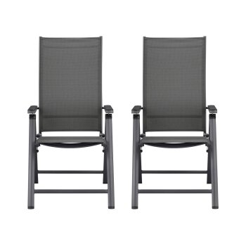 LIVARNO® Alu-Hochlehner »Houston«, 2 Stück - B-Ware neuwertig
