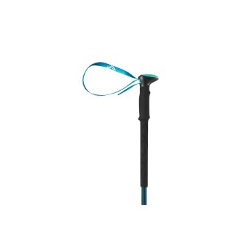 CRIVIT Aluminium-Trekkingstöcke, stufenlos höhenverstellbar (Blau) - B-Ware neuwertig