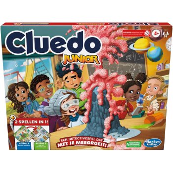 Hasbro Gaming Cluedo Junior 2-in-1-Spielgesichter,...