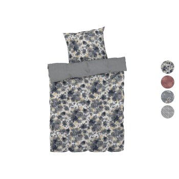 LIVARNO home Renforcé-Bettwäsche, 135 x 200...