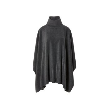 Damen Poncho, mit recyceltem Material - B-Ware