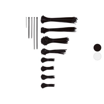 PARKSIDE® Kabelbinder-Set, 1000-teilig - B-Ware