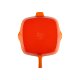 LIVARNO home Gusseisen-Grillpfanne, mit beidseitigem Ausgießer (orange) - B-Ware sehr gut