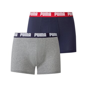 PUMA Herren Boxershort, 2 Stück, Slim Fit, mit...