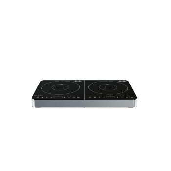 SILVERCREST® KITCHEN TOOLS Doppelinduktionskochplatte SDI 3500 E1, mit Kindersicherung - B-Ware neuwertig