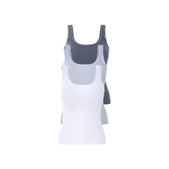 esmara® Damen Tops, 3 Stück, in modischer...