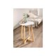 LIVARNO home Beistelltisch, mit Tischplatte in Marmoroptik - B-Ware Transportschaden Kosmetisch