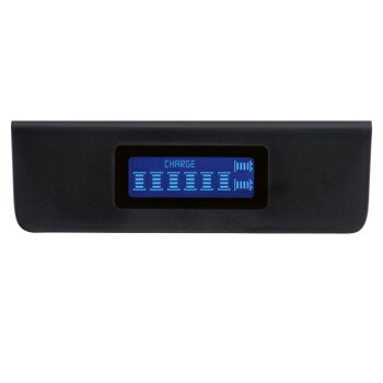 TRONIC® Akku-Ladegerät, mit Schnellladefunktion und Display - B-Ware neuwertig