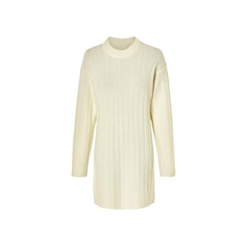 esmara® Damen Strickkleid, leger geschnitten (weiß, XS(32/34)) - B-Ware neuwertig