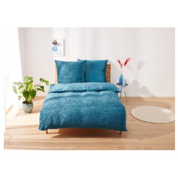 LIVARNO home Plüsch-Bettwäsche, in...