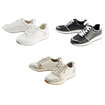 Damen Sneaker mit Schnürung, leichte Sohle - B-Ware