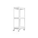 LIVARNO home Roll- und Beistellwagen, mit Leichtlaufrollen (breit) - B-Ware sehr gut