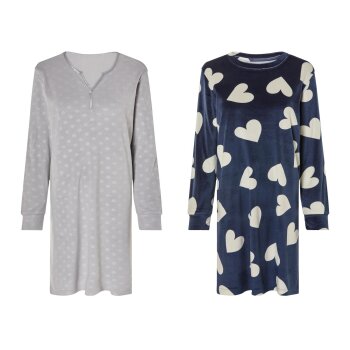 Damen Bigshirt, aus weicher Nicki-Qualität - B-Ware