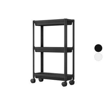 LIVARNO home Roll- und Beistellwagen, mit...