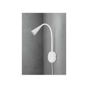 LIVARNO home LED-Wandleuchte »FREYA«, mit flexiblem Metallhals (weiß) - B-Ware neuwertig