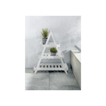 LIVARNO home Pflanzentreppe, mit 3 Ebenen (Weiß) - B-Ware neuwertig
