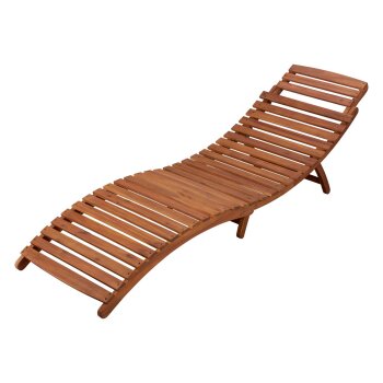 LIVARNO home Relax-Sonnenliege »SEVILLA«, aus ölgebeiztem Akazienholz - B-Ware sehr gut