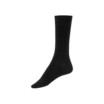 LIVERGY® Herren Socken, 7 Paar, mit Bio-Baumwolle (schwarz, 43-46) - B-Ware neuwertig