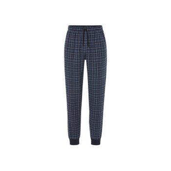LIVERGY® Herren Pyjama, mit Baumwolle (navy, M(48/50)) - B-Ware neuwertig