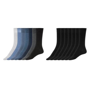 Herren Socken, 7 Paar, mit Bio-Baumwolle - B-Ware