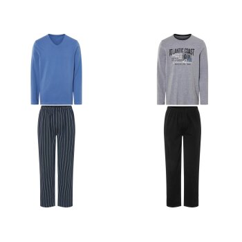 LIVERGY® Herren Pyjama, mit Gummizugbund - B-Ware