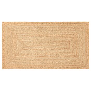 LIVARNO home Juteteppich, 80 x 150 cm + ø 100 cm -...
