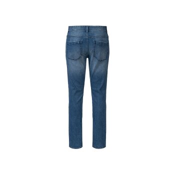 LIVERGY® Herren Jeans, Slim Fit, hoher Baumwollanteil (blau, 50 (34/32)) - B-Ware neuwertig