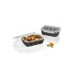 LIVARNO home Glas-Frischhaltedosen-Set, 2-teilig (Schwarz) - B-Ware neuwertig