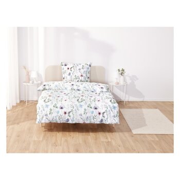 Renforcé-Bettwäsche, teilweise im Wendedesign, 135 x 200 cm - B-Ware