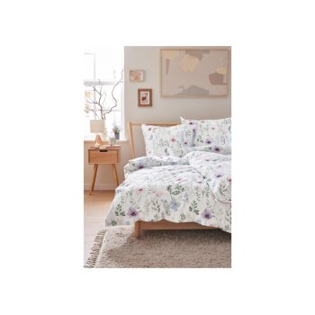 Renforcé-Bettwäsche, teilweise im Wendedesign, 135 x 200 cm - B-Ware