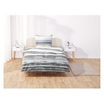 Renforcé-Bettwäsche, teilweise im Wendedesign, 135 x 200 cm - B-Ware