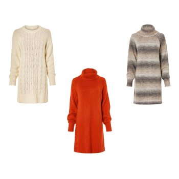 Damen Strickkleid, leger geschnitten - B-Ware