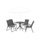 LIVARNO home Sitzgruppe, 5-teilig, anthrazit - B-Ware sonstiges