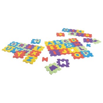 PLAYTIVE Puzzlematten Zahlen und Buchstaben /...