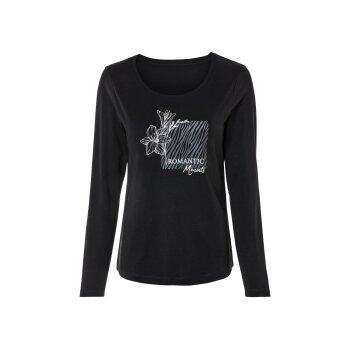 esmara® 2-teiliger Damen-Pyjama, L, schwarz - B-Ware...