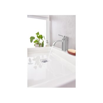 LIVARNO home Einhebel-Waschtischarmatur, mit Wassersparfunktion (chrom) - B-Ware neuwertig