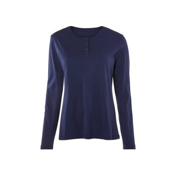 Damen Pyjama, aus reiner Bio-Baumwolle, lang - B-Ware