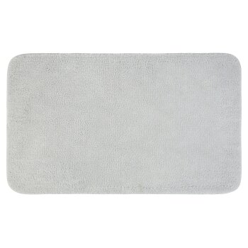 LIVARNO home Badezimmergarnitur-Set, 2-teilig (Teppich/ mit WC-Ausschnitt, grau) - B-Ware neuwertig