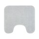 LIVARNO home Badezimmergarnitur-Set, 2-teilig (Teppich/ mit WC-Ausschnitt, grau) - B-Ware neuwertig