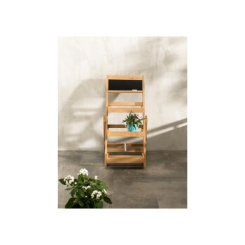 LIVARNO home Pflanzentreppe, mit 3 Ebenen (braun) - B-Ware sehr gut