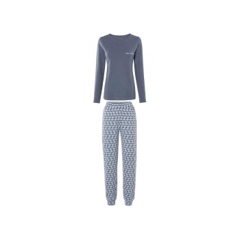 Damen Pyjama, lang, aus reiner Baumwolle - B-Ware