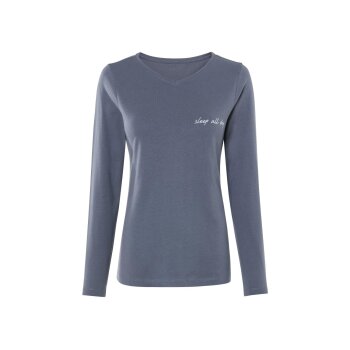 Damen Pyjama, lang, aus reiner Baumwolle - B-Ware