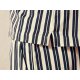 LIVERGY® Herren Hemd, leger geschnitten (marine/creme, L (41/42)) - B-Ware neuwertig