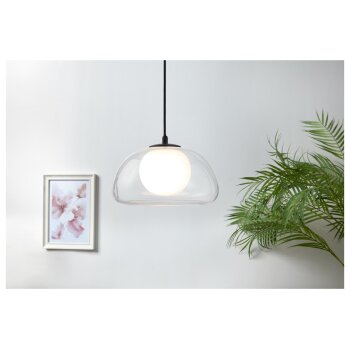LIVARNO home LED-Pendelleuchte, mit halbtransparentem Diffusor, 3 W, transparent - B-Ware sehr gut