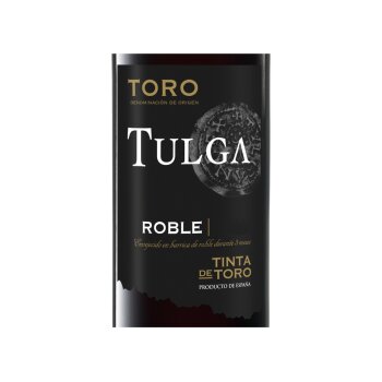 Tulga Roble Toro DO halbtrocken, Rotwein 2023