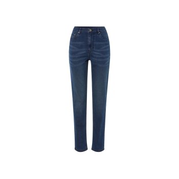Damen Thermo-Jeans, Straight Fit, normale Leibhöhe -...