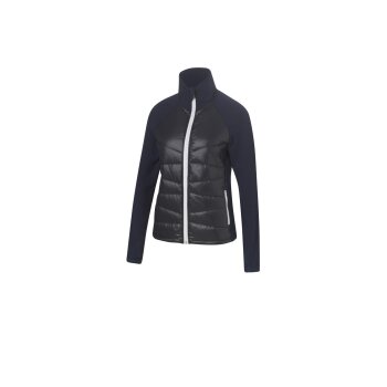 CRIVIT Damen Jacke, vorderer Teil aus gestepptem Material (navy, S(36/38)) - B-Ware neuwertig